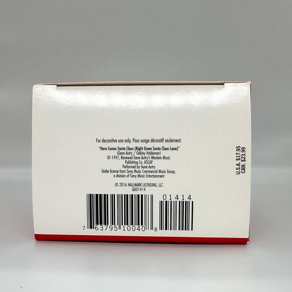 Hallmark Keepsake Caroling Piano Ornament 2016 Magic Light Sound - Picture 3 of 11